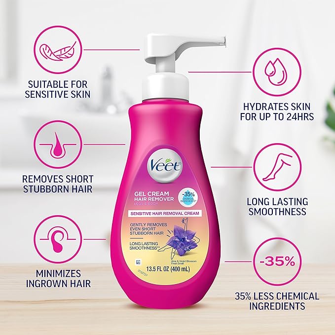 Crema Depiladora | In Shower Hair Removal Cream | Veet
